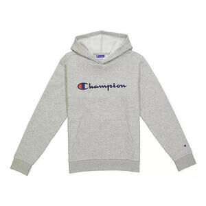 Champion Hoodie Big Kids Boys Sweatshirt Fleece Classic Script Logo Large 14-16